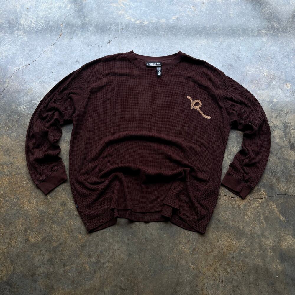 Vintage Y2K Rocawear Essential Brown Thermal